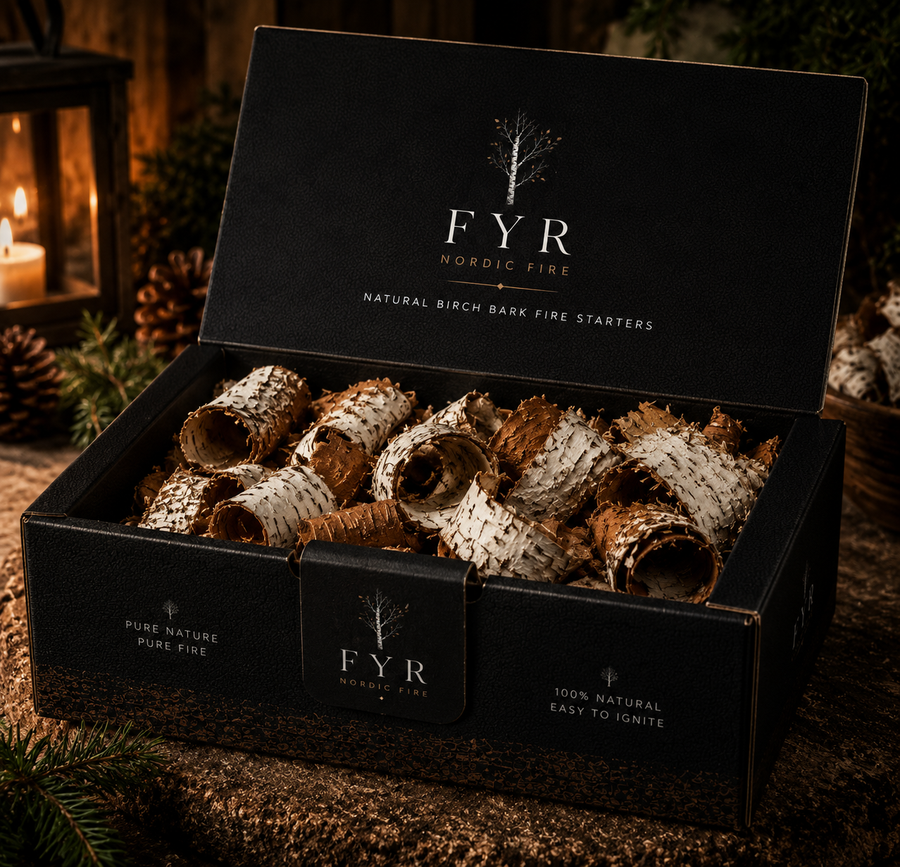 Birch Bark Fire Starters 50 starts
